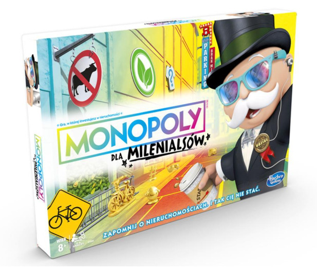 Hasbro Monopoly dla Milenialsów - 477725 - zdjęcie